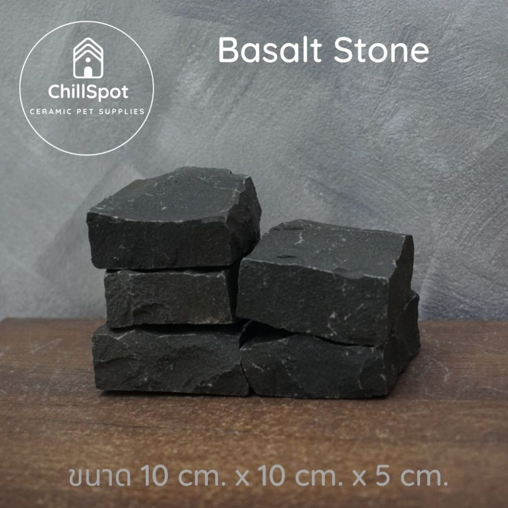 หินบะซอลต์ธรรมชาติ (Basalt Stone) ตกแต่งตู้ สัตว์เลี้ยง Exotic แต่งสวน เป็นพร็อพถ่ายรูป Display ราคา ถูกที่สุด ดีลบีเคเค แกลเลอรีภาพที่ 5