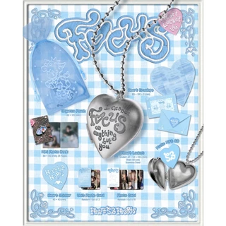 (พร้อมส่ง) อัลบั้ม FOCUS Album - Hearts2Hearts H2H Rule Book/Locket/Smini/Photobook ver POB Weverse Trainding Cards