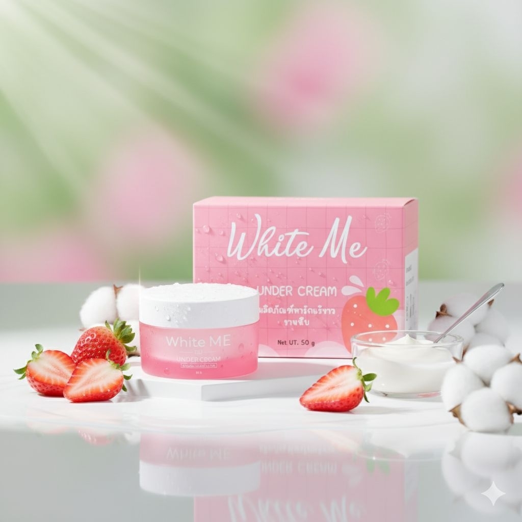 White Me Under Cream ผลิตภัณฑ์ทารักแร้ ขาหนีบ