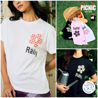 [พร้อมส่ง] เสื้อยืด Rally Movement Rally Flower Tee Picnic E…