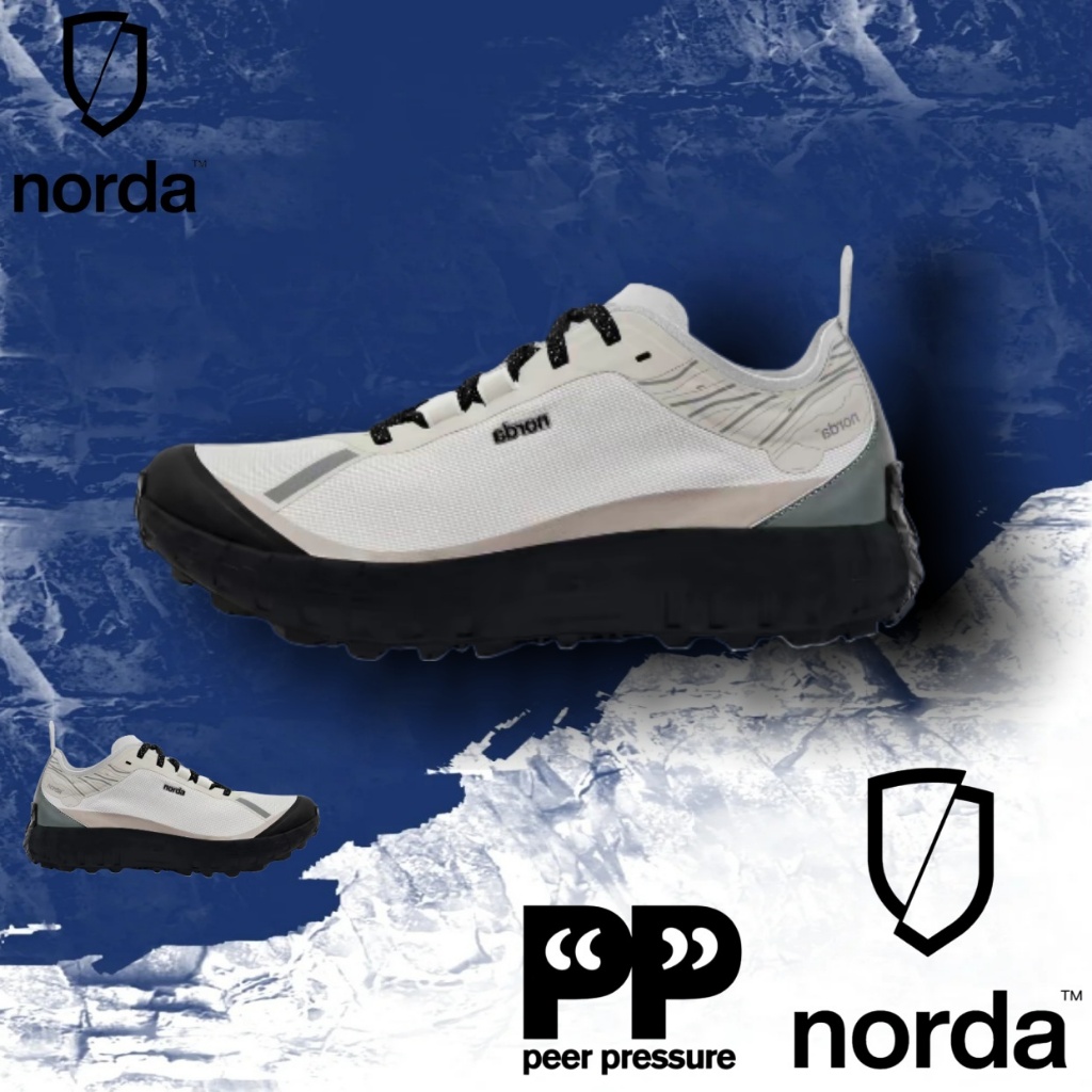 NORDA 001A Gray รองเท้าผ้าใบ（ของแท้ 100 %）
