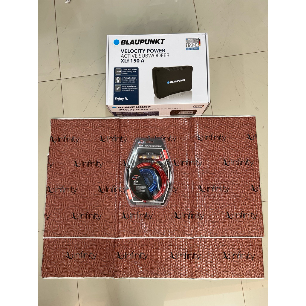 ชุดละ 5250บาท 8“ Subbox Blaupunkt 1ตัว แด็มฝอย infinity 2แผ่น ชุดสายติดตั้ง 1ชุด ลำโพงติดรถยนต์