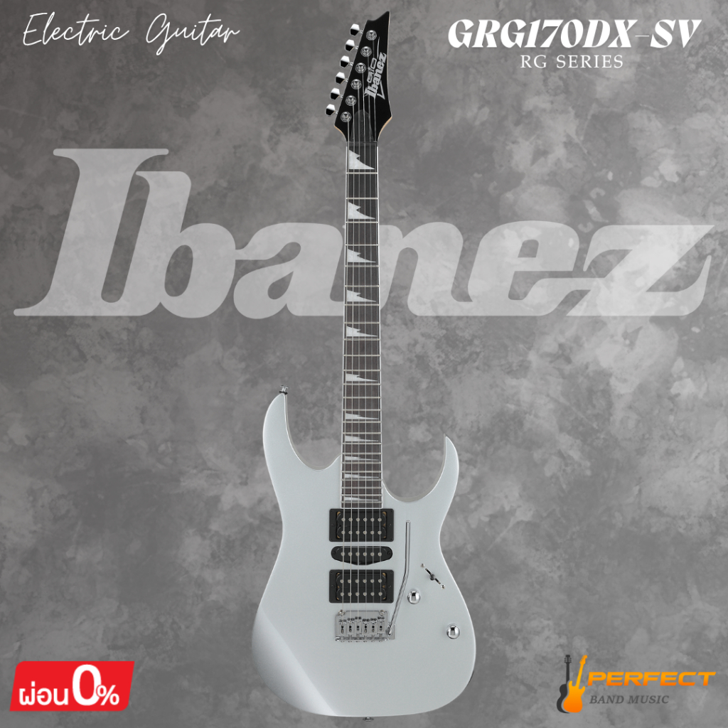 กีตาร์ไฟฟ้า Ibanez GRG170DX-SV Electric Guitar * กรุณาสอบถามก่อนสั่งซื้อ *