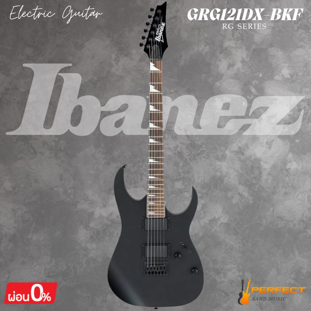 กีตาร์ไฟฟ้า Ibanez GRG121DX-BKF Electric Guitar * กรุณาสอบถามก่อนสั่งซื้อ *