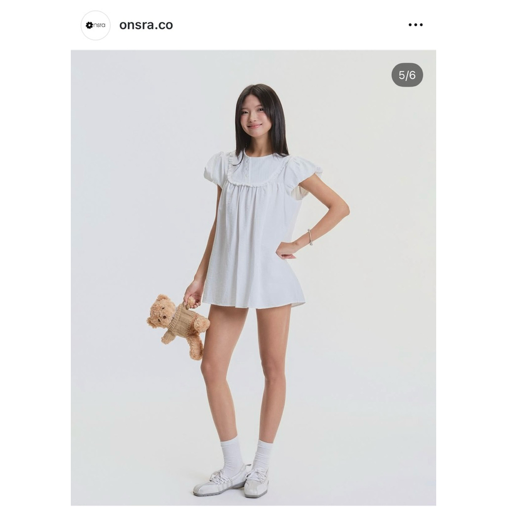 เดรสสั้นแบรนด์onsra.coเวียดนาม