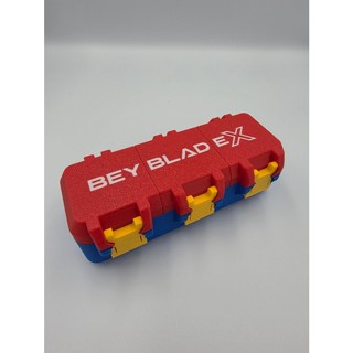 กล่องใส่เบย์เบลด X 3on3 แบบใหม่ ใส่ Beyblade X ได้ 3 ลูก แข็…