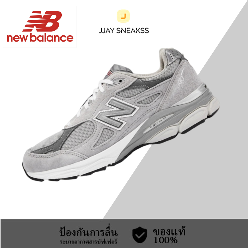 〖ของแท้ 100%〗  New Balance NB 990 V3 Low Sneakers M990GY3