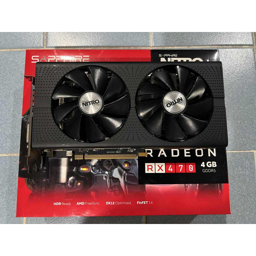 RX470 4GB Sapphire Nitro ราคาสุดคุ้ม