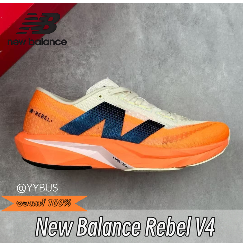 ｛ของแท้ 100%｝ New Balance FuelCell Rebel v4 Low Sneakers