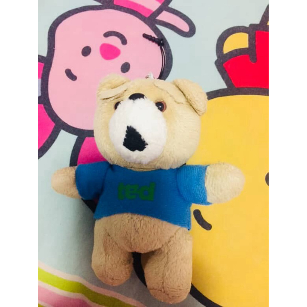 ตุ๊กตาพวงกุญแจที่อยู่ในภาพคือ Ted ซึ่งเป็นตัวละครหมีเท็ดดี้แบร์จากภาพยนตร์เรื่อง Ted