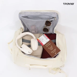 Tpartner Duffle Backpack กระเป๋าเป้เปิดหน้า 21 ช่องใช้งาน ใส่ Laptop 17” ถือขึ้นเครื่อง Carry On ได้ น้ำหนักเบา