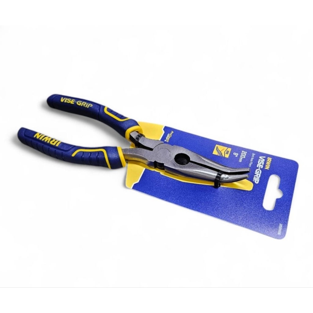 IRWIN​ VISE​GRIP​ คีมปากแหลม​งอ​ 8" คีมvisegrip 10505506