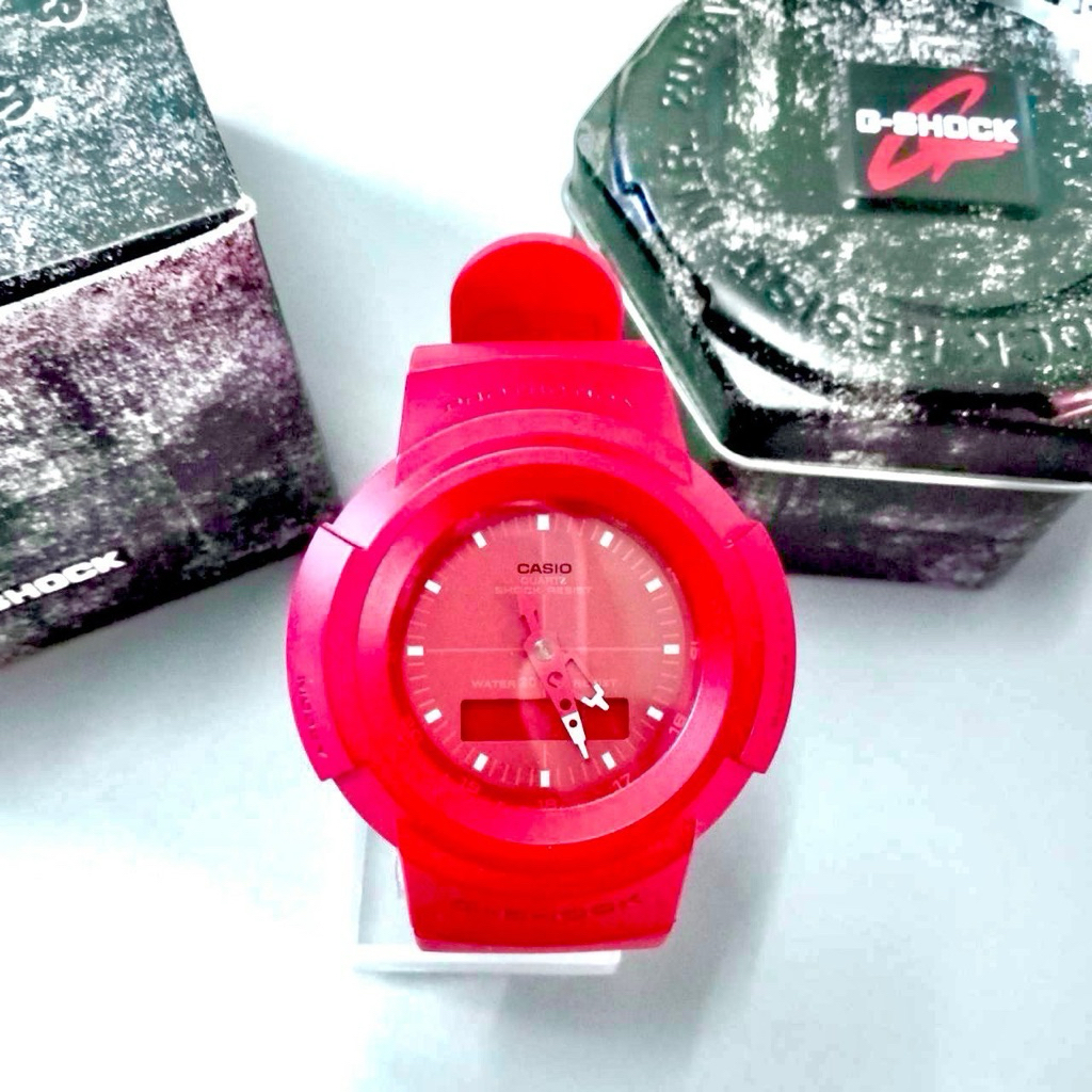 G-Shock AW-500BB-4E แดง