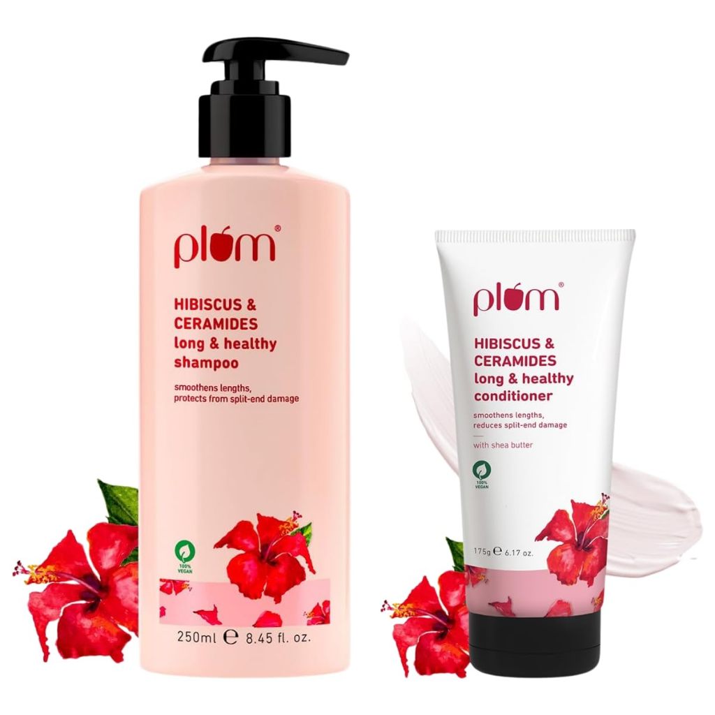 Plum Hibiscus & Ceramides Shampoo & Conditioner