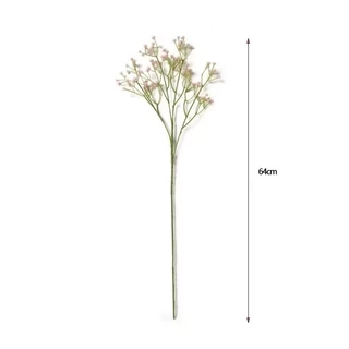 ยิปโซเทียม ดอกยิปโซประดิษฐ์ Gypso ก้านยาวมีลวดเหล็กในตัว ตกแต่งห้อง 64cm
