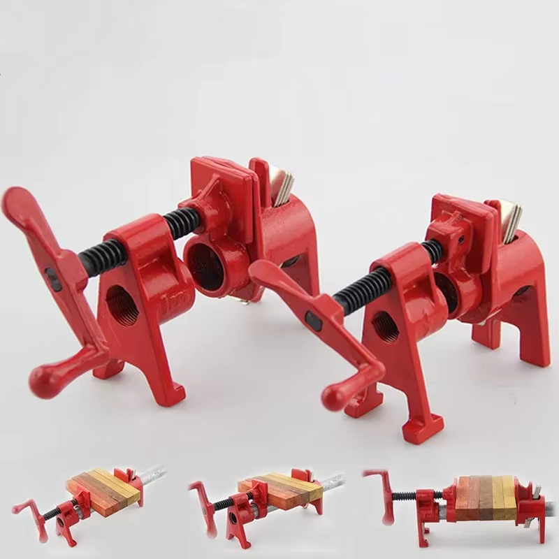 MOVATEK แคลมป์ท่อ 3/4นิ้ว แคลมป์ช่างไม้ Fixture Pipe Clamp แคล๊มท่อ แคมป์ท่อ แคลมป์ท่อแนวตั้ง 6หุน