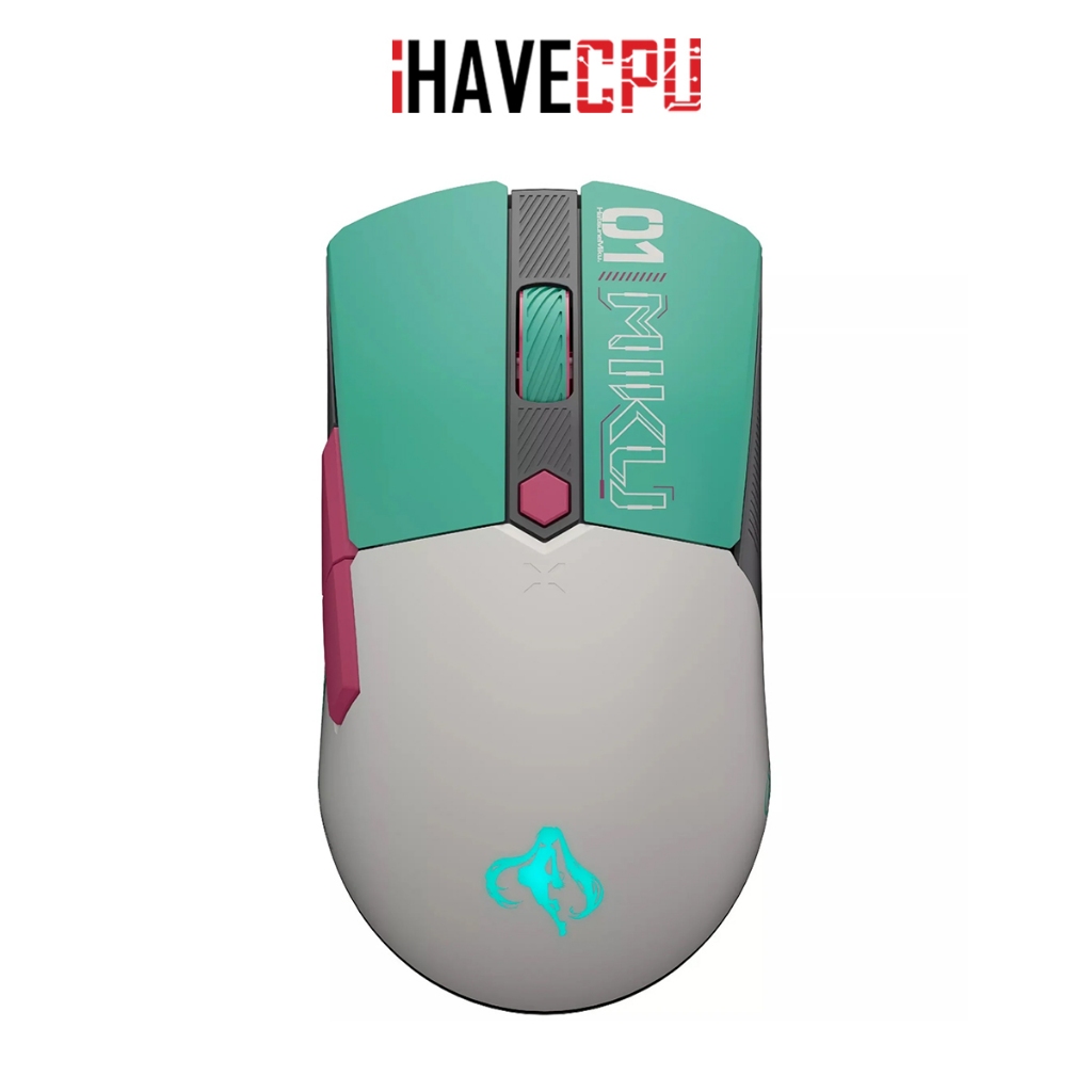 iHAVECPU MOUSE (เมาส์) ASUS MOUSE TUF GAMING MINI WIRELESS HATSUNE MIKU EDITION