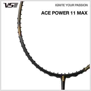 VS ไม้แบดมินตัน รุ่น ACE POWER 11 MAX แถมกริปคละสี+เอ็น+ซอง *ขึ้นเอ็น กรุณากดที่ตัวเลือกขึ้นเอ็นเท่านั้น*