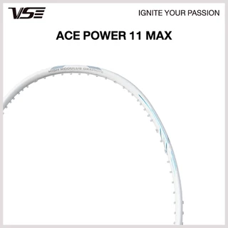 VS ไม้แบดมินตัน รุ่น ACE POWER 11 MAX แถมกริปคละสี+เอ็น+ซอง *ขึ้นเอ็น กรุณากดที่ตัวเลือกขึ้นเอ็นเท่านั้น*