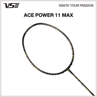 VS ไม้แบดมินตัน รุ่น ACE POWER 11 MAX แถมกริปคละสี+เอ็น+ซอง *ขึ้นเอ็น กรุณากดที่ตัวเลือกขึ้นเอ็นเท่านั้น*
