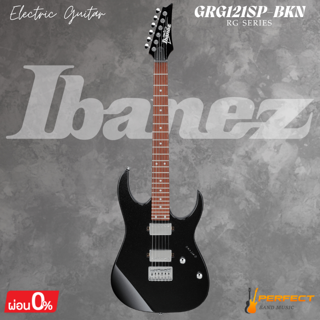 กีตาร์ไฟฟ้า Ibanez GRG121SP-BKN Electric Guitar * กรุณาสอบถามก่อนสั่งซื้อ *