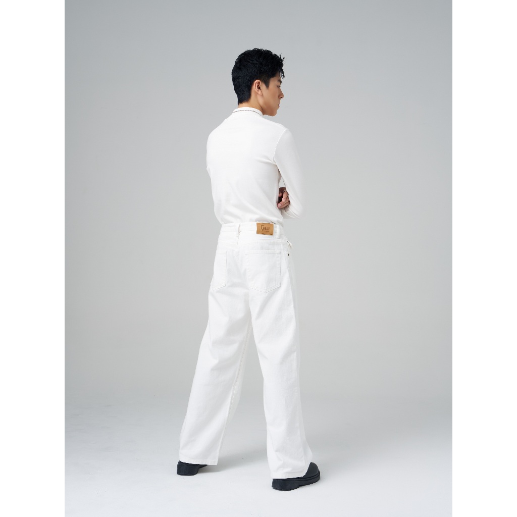 Niyom Jeans collection INDIGO : รุ่น  B286.3 กางเกงยีนส์ ทรงกระบอกใหญ่ ราคา ถูกที่สุด ดีลบีเคเค แกลเลอรีภาพที่ 7