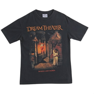 Rocket Lab  DREAM THEATER สีเฟด เสื้อยืด ผ้าคอตตอนพรีเมี่ยม …