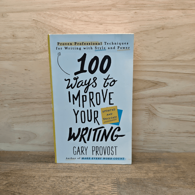100 Ways to Improve Your Writing - Gary Provost 🏷️1114341