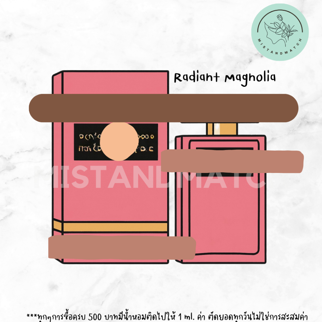 (น้ำหอมแท้แบบหัวสเปรย์) Radiant Magnolia