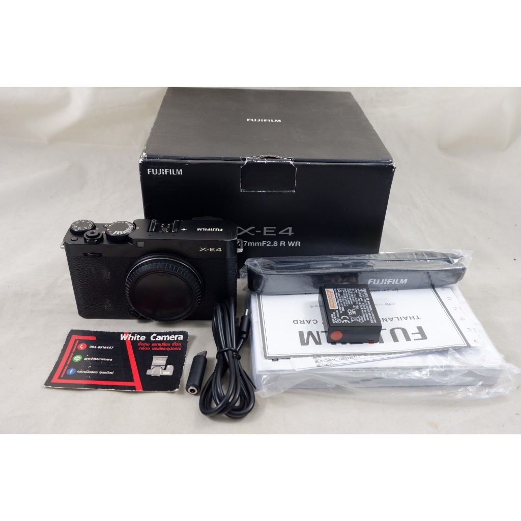 Fuji XE4 อดีตศูนย์มีกล่อง มือสอง X-E4