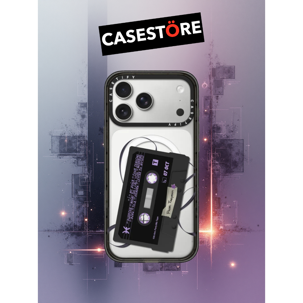 [🌷พร้อมส่ง🌷] CASETiFY | TAEYEON - TAEYEON Playlist Case ใช้สำหรับ iPhone 17 Series