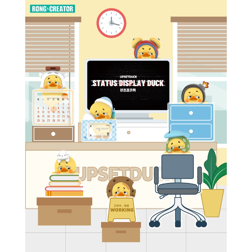 (แบบจุ่ม)Upsetduck ที่เกาะโทรศัพท์ ☀️จัดส่ง7-10พย☀️lot2