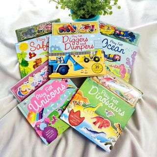 หนังสือติดสนุกเสริมสร้างความรู้ เสริมทักษะ หนังสือภาษาอังกฤษติดสนุก ผ้าสักหลาด ติดได้บ่อยติดซ้ำได้เรื่อยๆ