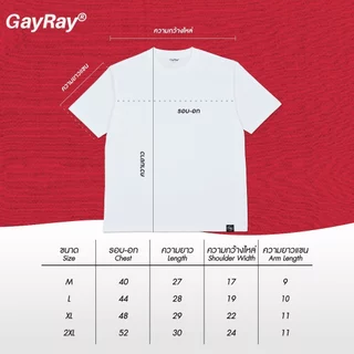 เสื้อโอเวอร์ไซส์ Cotton 100%GayRay ⎰Bright&Fresh⎱เสื้อยืดโอเวอร์ไซส์ Oversize เสื้อยืดผู้ชาย ผู้หญิง สตรีทแฟชั่น