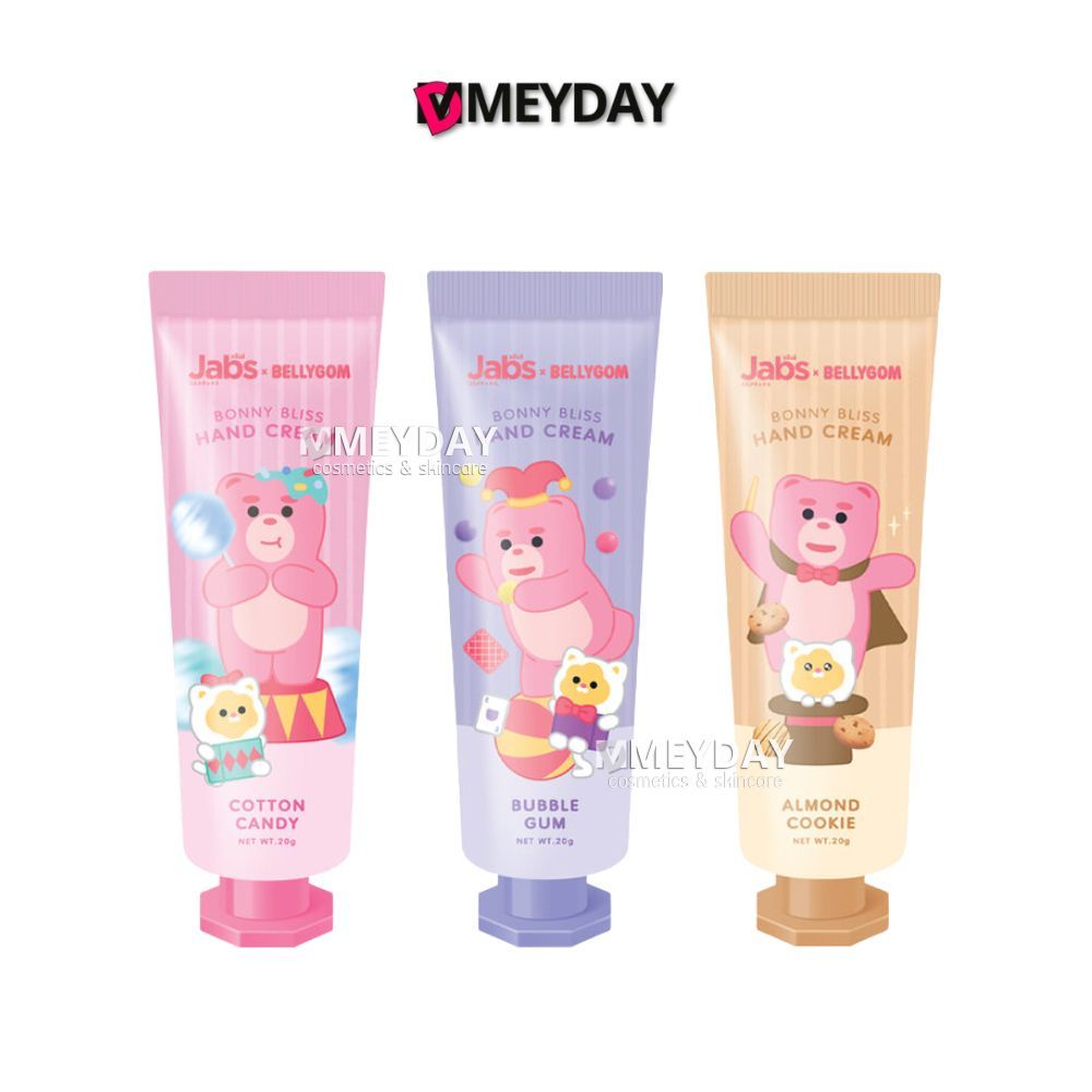 Jabs Bonny Bliss Hand Cream แจ๊บส์ บอนนี่ บลิส แฮนด์ครีม 20 กรัม