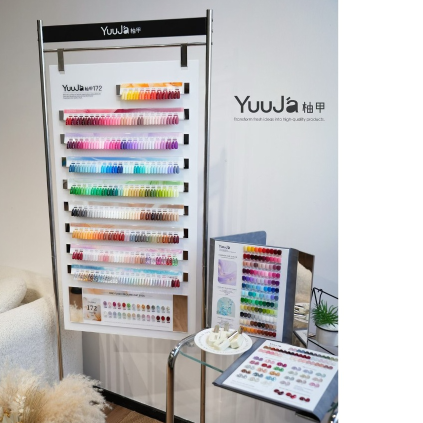 (TPO free , HEMA free TMPTA free) เซตสีเจล Yuuja สีพื้น 172 สี