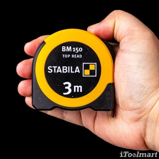 STABILA BM 150 ตลับเมตร ขนาด 3 เมตร Top View 19839