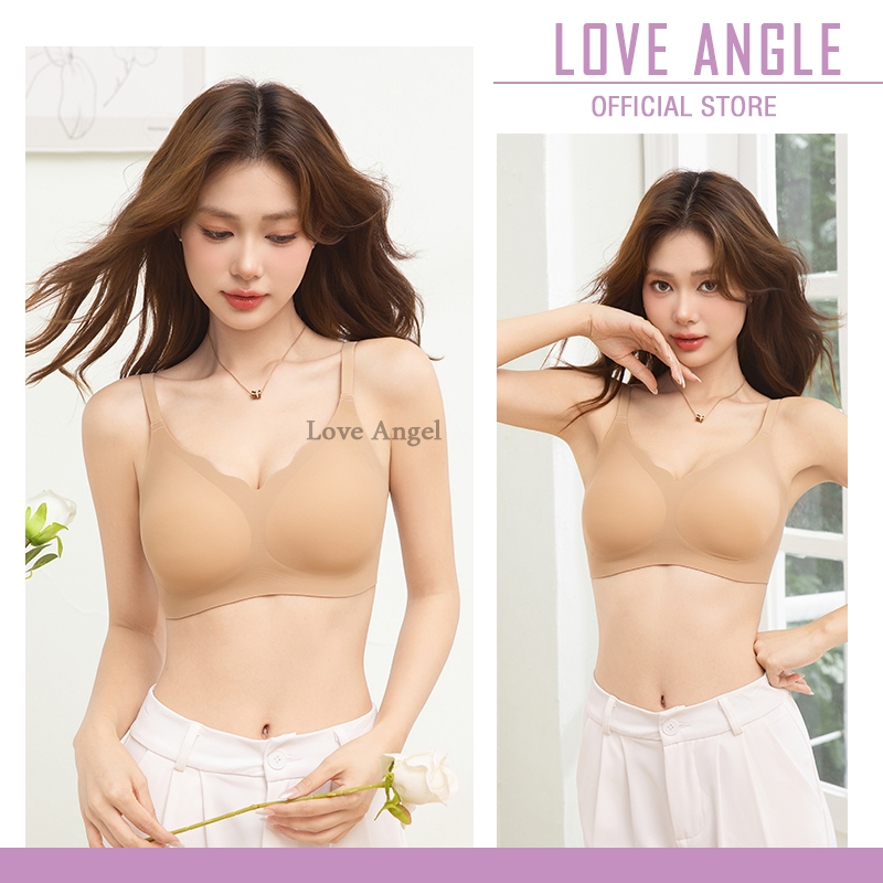 Love Angel เจลลี่บรา บราไร้ขอบ ไร้โครงใส่สบายเนื้อผ้านิ่ม รูปที่ 6