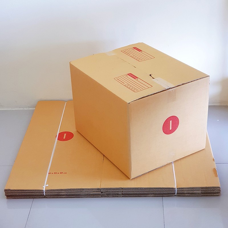 กล่องไปรษณีย์ ราคาโรงงาน  เบอร์   I (3 ชั้น) แพ็คละ 5 ใบ - กล่องไปรษณีย์ กล่องพัสดุ จัดส่งด่วน 1-2 วัน ทั่วประเทศ - รูปที่ 2