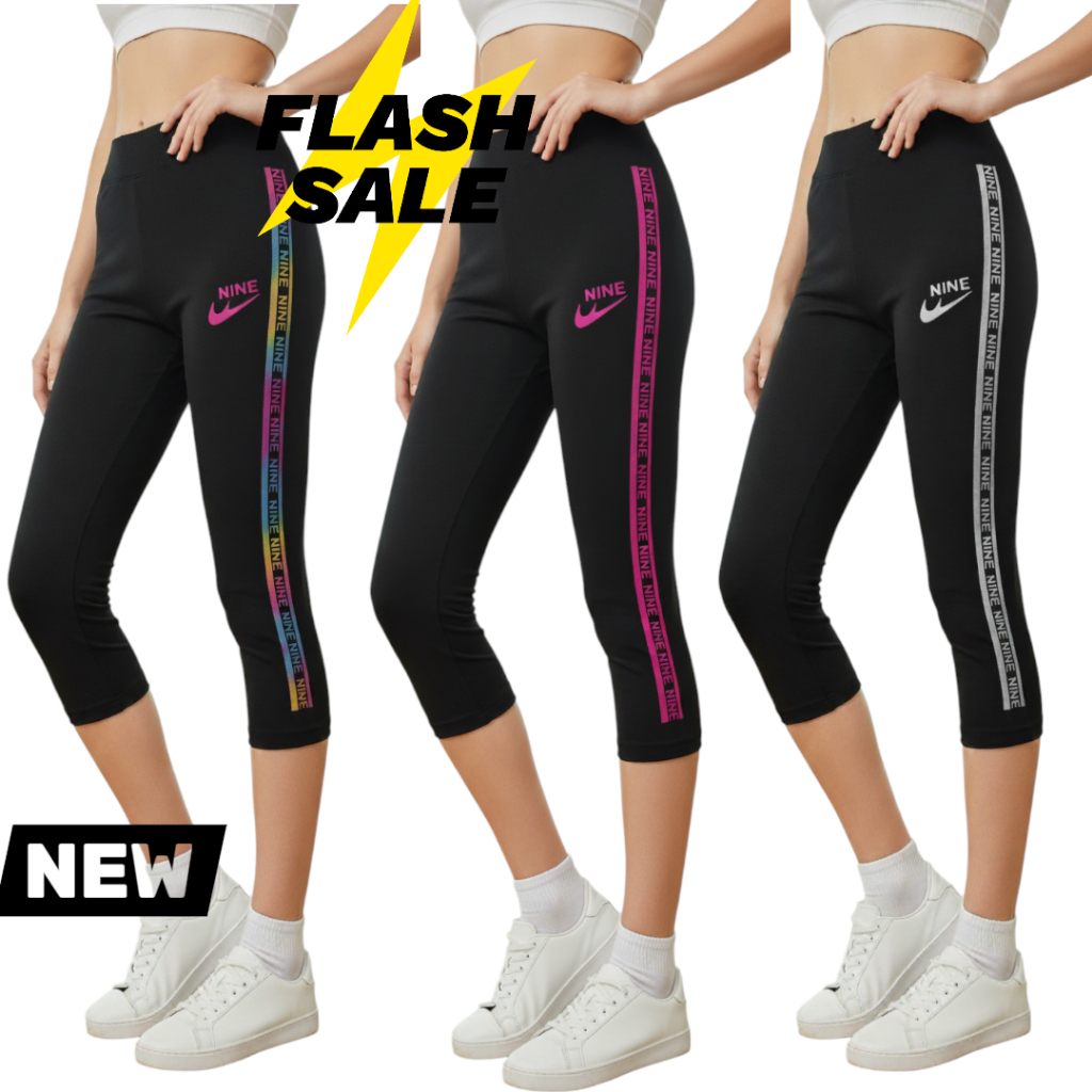 Legging กางเกงเลคกิ้ง เลกกิ้ง กางเกงโยคะ ออกกำลังกาย เข้าฟิตเนต ผ้าเกาหลี คนอ้วนใส่ได้สบาย