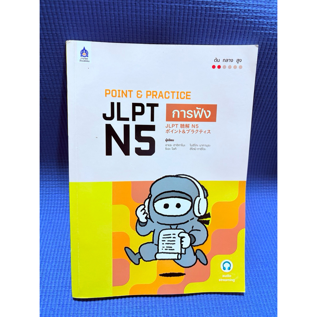 Point&practice JLPT N5 การฟัง  ไม่มีจดตำหนิรูปเล่มมือ2