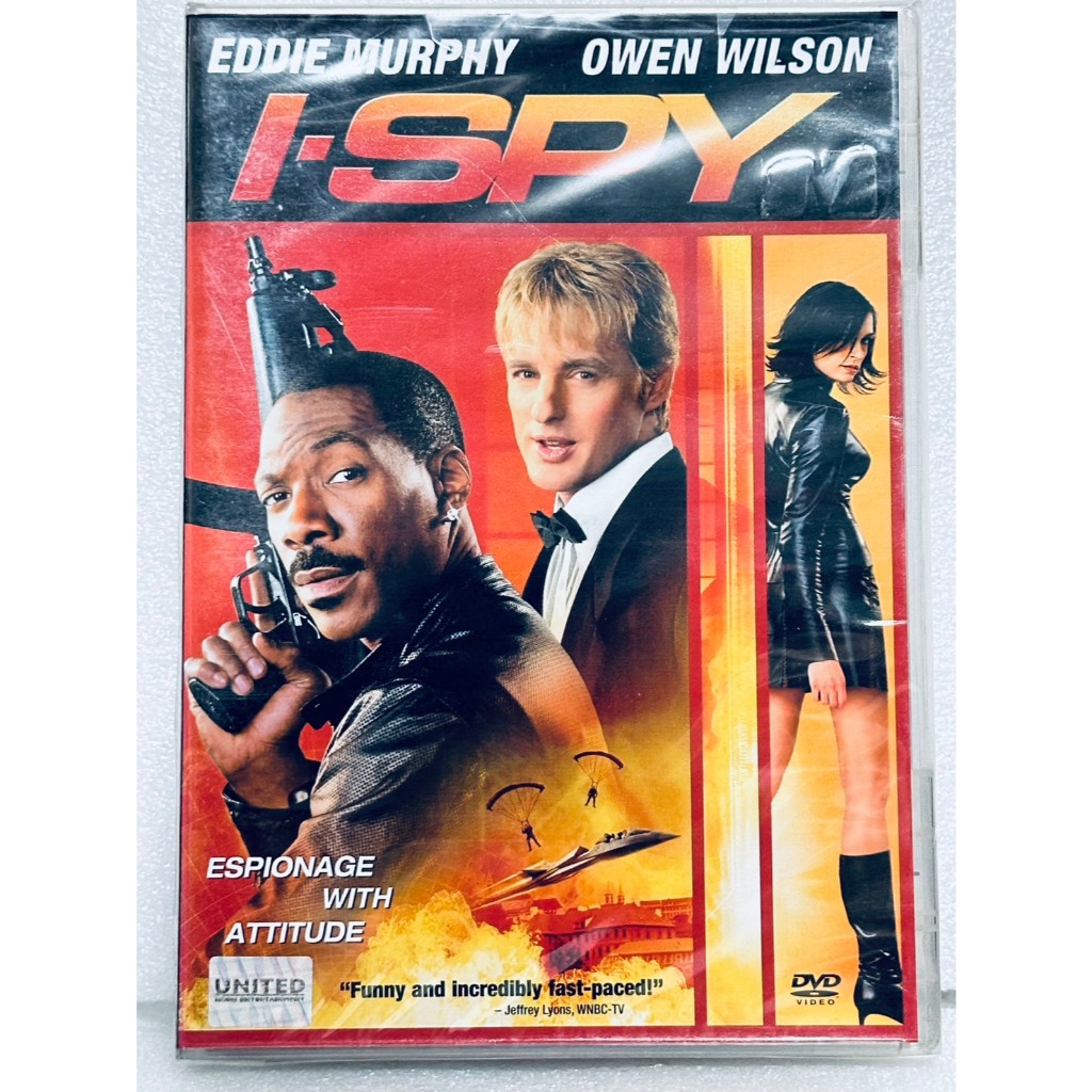 DVD : I-Spy (2002) พยัคฆ์ร้ายใต้ดิน " Eddie Murphy, Owe Wilson "