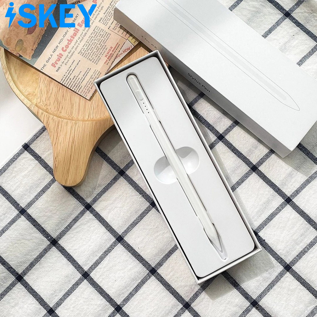 (ส่งจากไทย)รุ่น stylus pen ปากกาสำหรับ gen11/10/9/8 Air7,6,5 mini7,6 pro วางมือ+แรเงาได้ ใช้งานง่าย