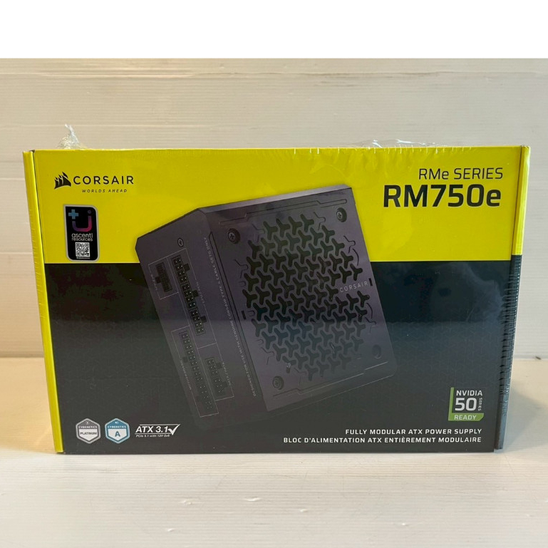 PSU CORSAIR RM750e-750w (2025) Fully Modular Low-Noise ATX