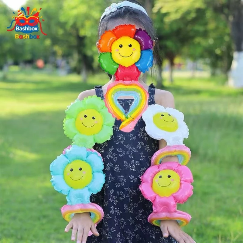 บอลลูนดอกทานตะวัน-ดอกเดซี่ ตกแต่งปาร์ตี้ โฟโต้บูธ ของเล่นเด็ก thumbnail 8
