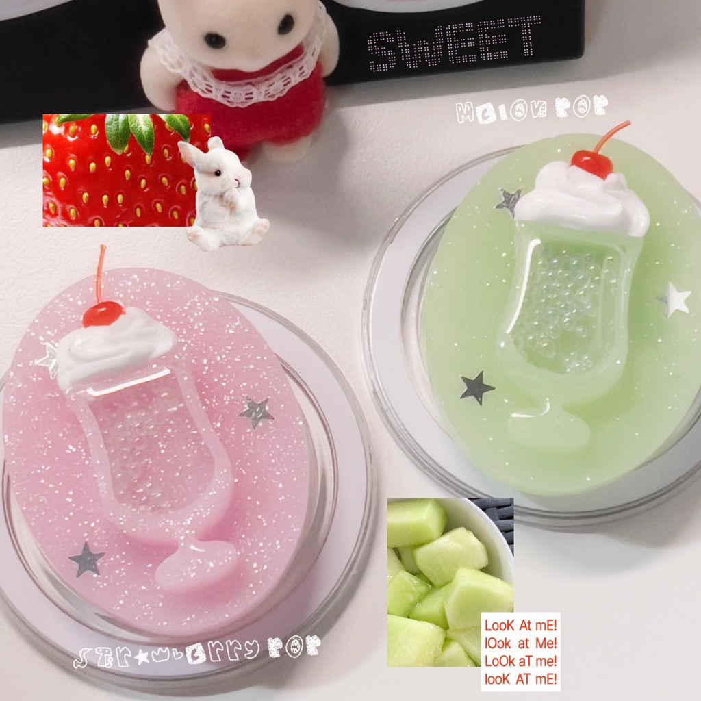 creamsoda tok shaker griptok magsafe creasod resin   ที่ยึดมือถือ | Komsemari