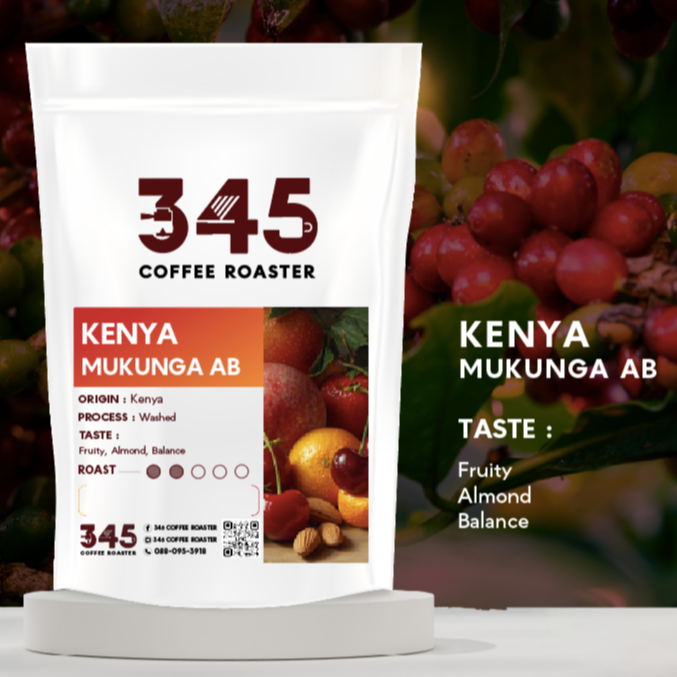 เมล็ดกาแฟคั่ว KENYA MUKUNGA AB