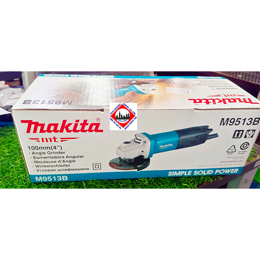 เครื่องเจีย 4 นิ้ว  MAKITA รุ่น 9513B 850 วัตต์
