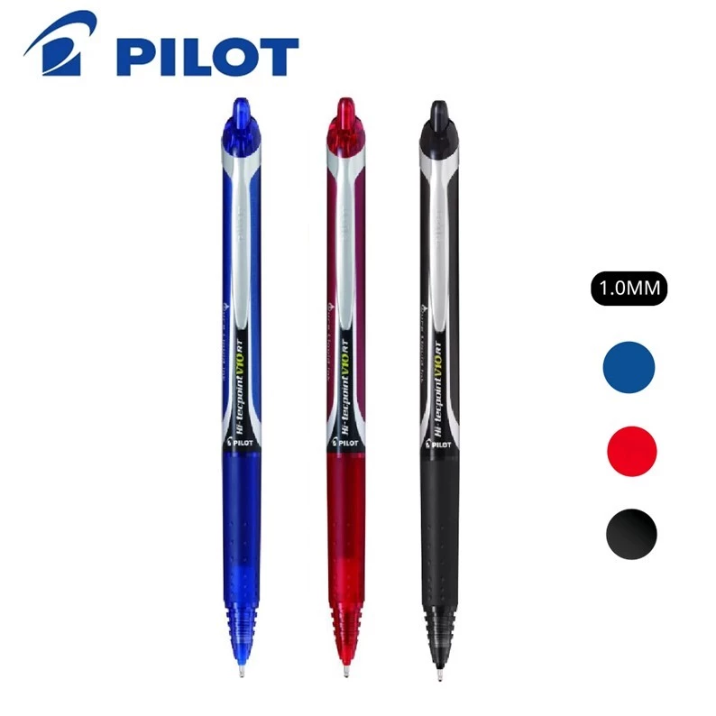 ปากกาเจล PILOT หัวเข็ม HI-TECPOINT V10 RT ขนาด 1.0mm.(ราคาต่อ 1 ด้าม)
