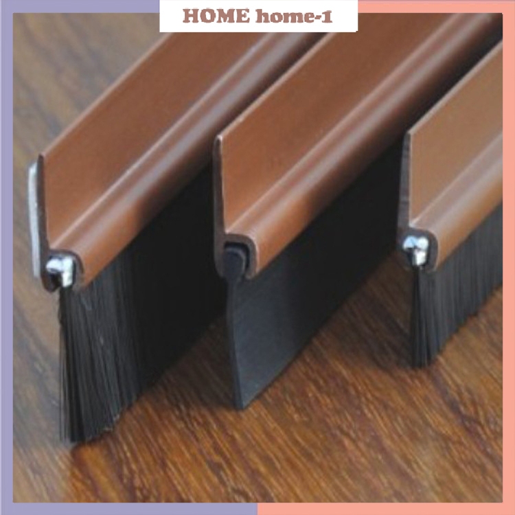 แข็งแรงทนทาน คิ้วประตู ป้องกันแมลง ป้องกันฝุ่น ด้วยแปรง  ช่วยเก็บเสียง เป็นกันชนประตู รักษาความเย็น มีความยาว 1 เมตร